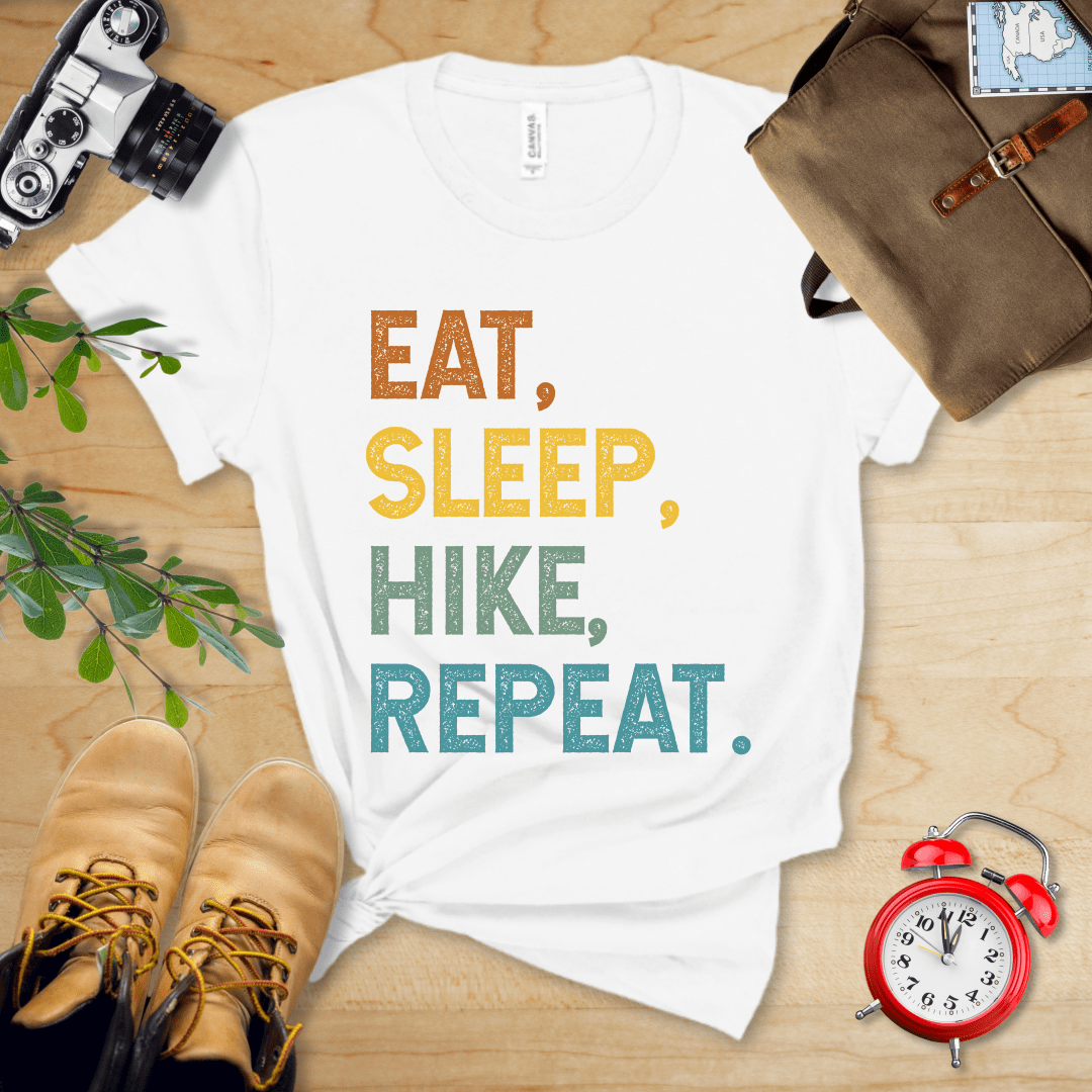 Eat, Sleep, Hike, Repeat Shirt - Image 3