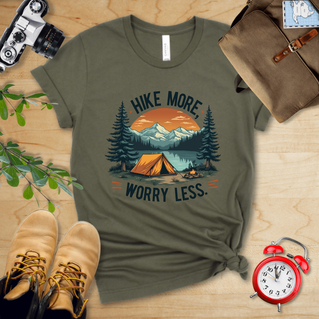 Hike More, Worry Less Shirt - Image 3