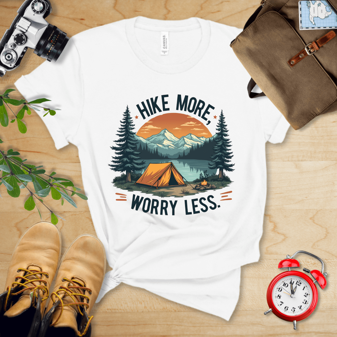 Hike More, Worry Less Shirt - Image 8