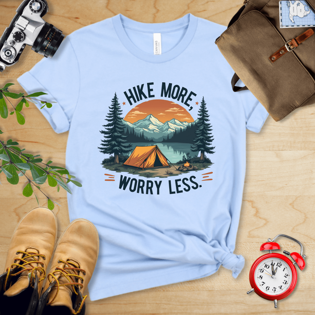 Hike More, Worry Less Shirt - Image 5