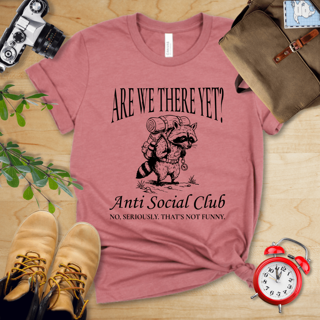 Hiking Anti Social Club Shirt