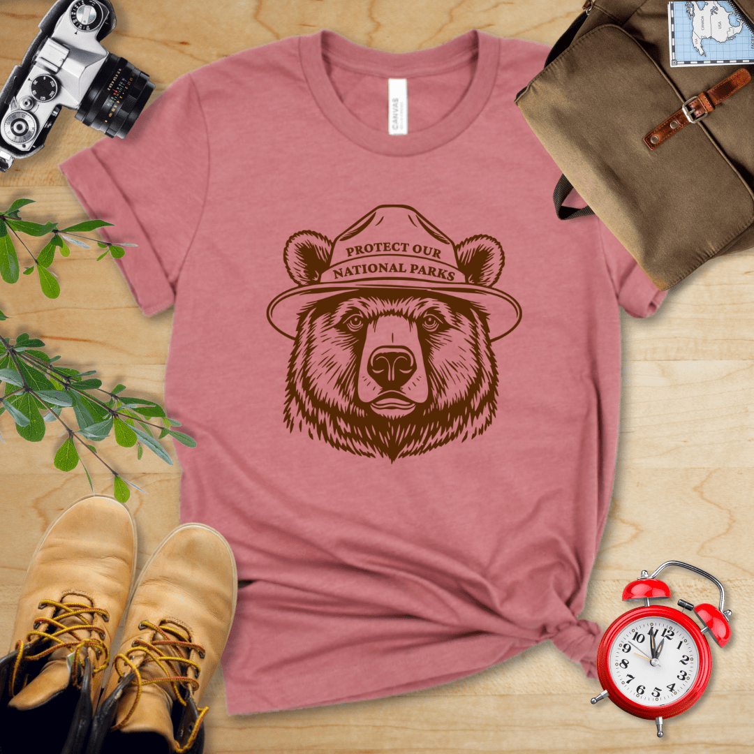 Protect Our National Parks Bear Shirt