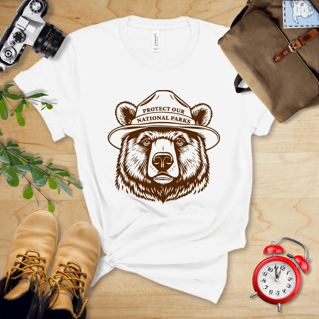 Protect Our National Parks Bear Shirt - Image 3