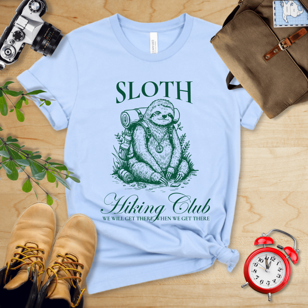 Sloth Hiking Club Shirt - Image 7