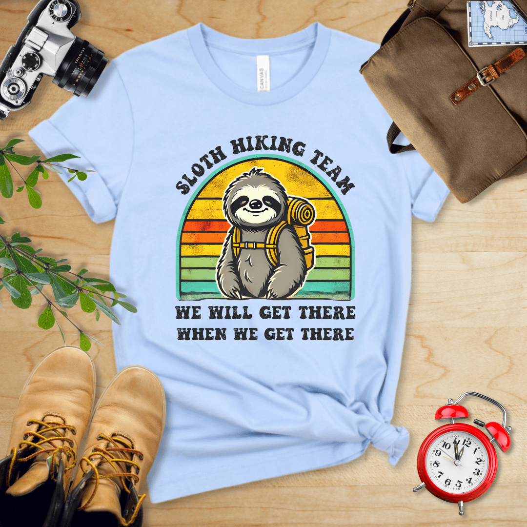 Sloth Hiking Team Shirt - Image 5