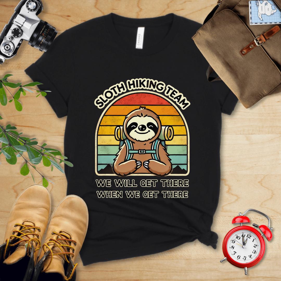 Sloth Hiking Team Shirt - Image 4