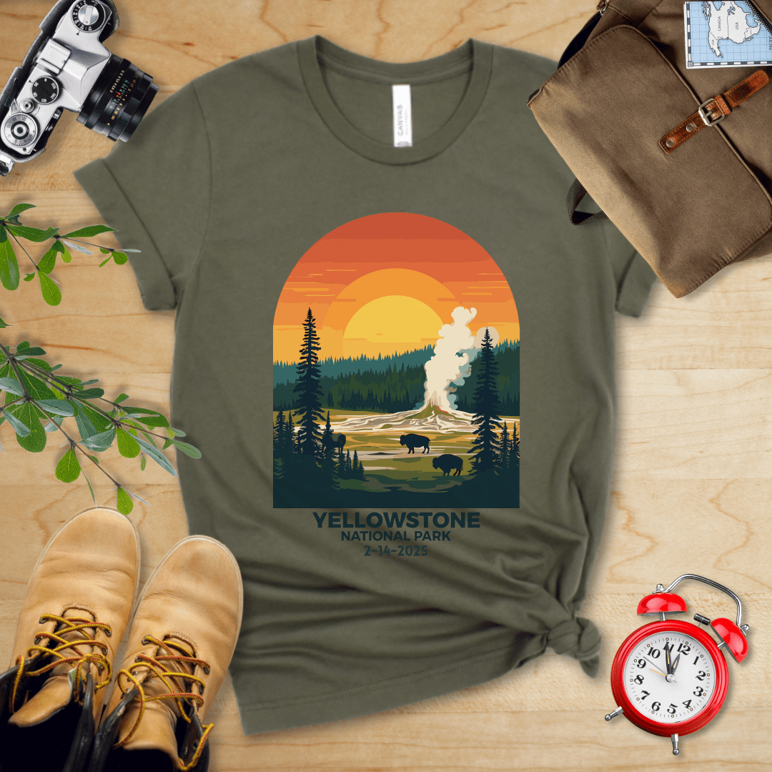 Yellowstone National Park Shirt + Personalization - Image 6