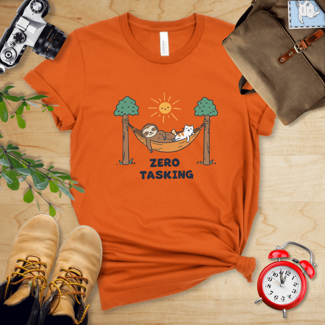 Zero Tasking Sloth On Hammock Shirt - Image 8