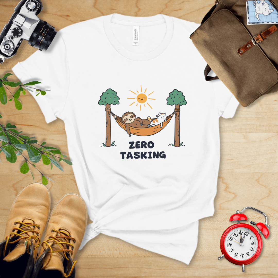 Zero Tasking Sloth On Hammock Shirt - Image 4