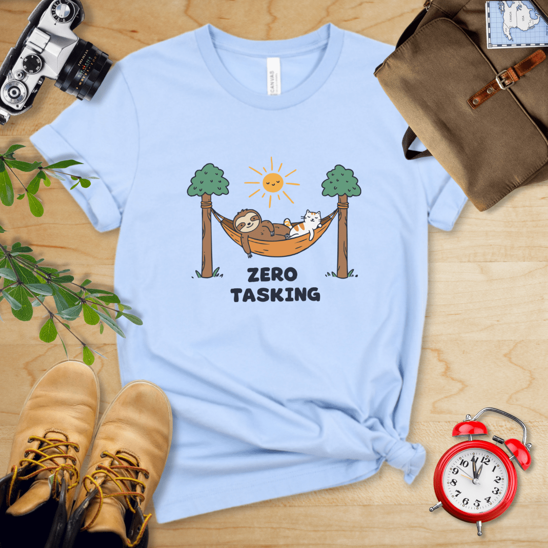 Zero Tasking Sloth On Hammock Shirt - Image 5