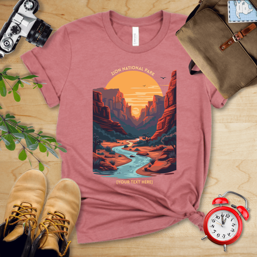 Zion National Park Shirt + Personalization